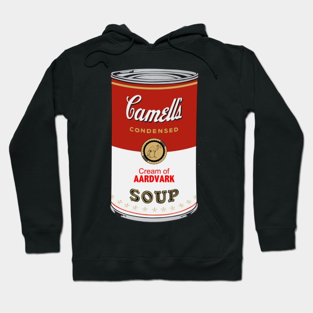 Camell’s Cream of AARDVARK Soup Hoodie by BruceALMIGHTY Baker